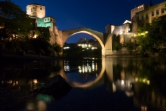 Stari Most at Night